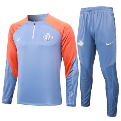 2024-2025 Inter Milan Training Suit Gray