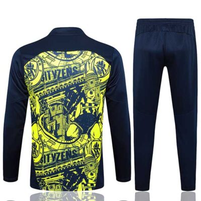Alternative view of 2024-2025 Manchester City Training Suit Green