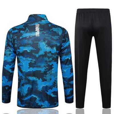 Alternative view of 2024-2025 Napoli Jacket + Pants Training Suit Blue