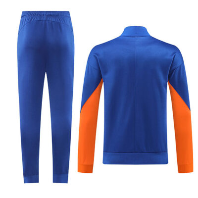Alternative view of 2024-2025 Netherlands Jacket + Pants Training Suit Blue