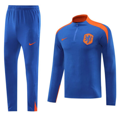 2024-2025 Netherlands Training Suit Blue