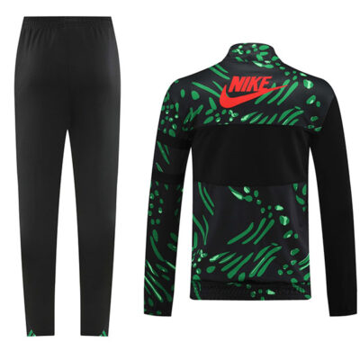 Alternative view of 2024-2025 Nigeria Jacket + Pants Training Suit Green
