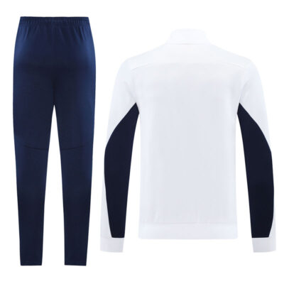 Alternative view of 2024-2025 Olympique Marseille Jacket + Pants Training Suit White