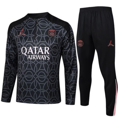 2024-2025 PSG Training Suit Black