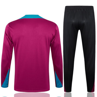 Alternative view of 2024-2025 PSG Training Suit Purple