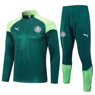 2024-2025 Palmeiras Training Suit Dark Green