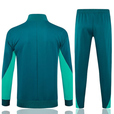Alternative view of 2024-2025 Portugal Jacket + Pants Training Suit Green