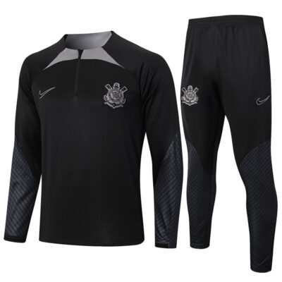 2024-2025 SC Corinthians Training Suit Black