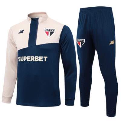 2024-2025 Sao Paulo Training Suit Sapphire Blue
