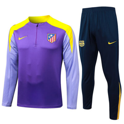 2025-2026 Atletico Madrid Training Suit Purple