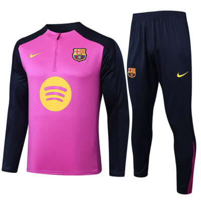 2025-2026 Barcelona Training Suit Pink