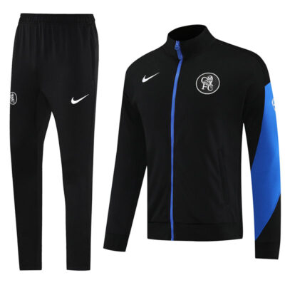 2025-2026 Chelsea Jacket + Pants Training Suit Black