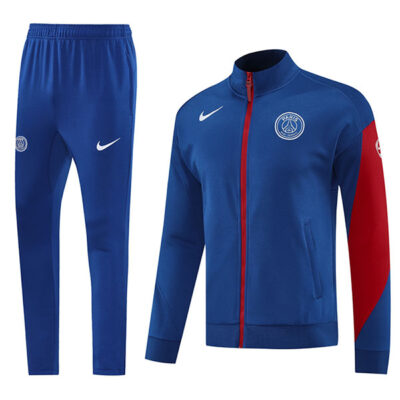 2025-2026 PSG Jacket + Pants Training Suit Blue