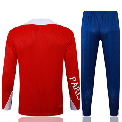 Alternative view of 2025-2026 PSG Training Suit Red
