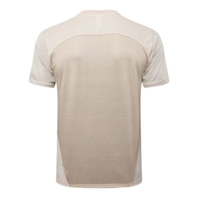 AC Milan 2024 2025 Beige Soccer Jersey Shorts Set - Image 3