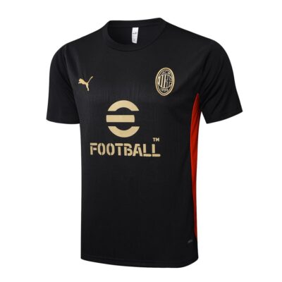 Alternative view of AC Milan 2024 2025 Black Soccer Jersey Shorts Set