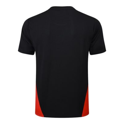 AC Milan 2024 2025 Black Soccer Jersey Shorts Set - Image 3