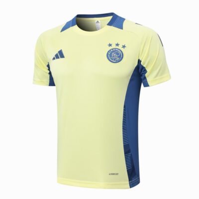 Alternative view of Ajax 2024 2025 Yellow Soccer Jersey Shorts Set