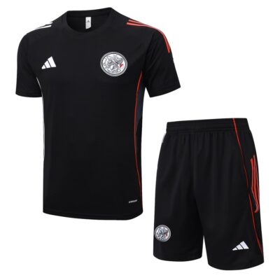 Ajax 2025 2026 Black Dark Kit Shorts