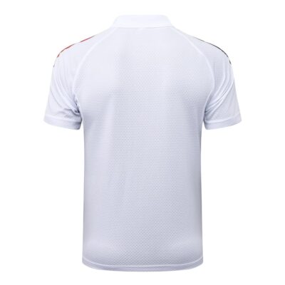 Ajax Polo + Pants 2025 2026 White Training Tracksuit - Image 3