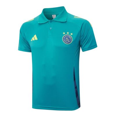 Alternative view of Ajax Polo + Pants Training Tracksuit 2024 2025 Green