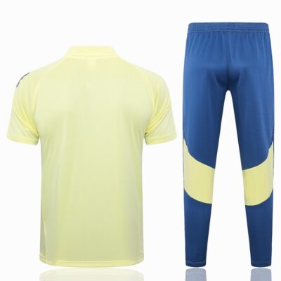 Ajax Polo + Pants Training Tracksuit 2024 2025 Yellow - Image 4