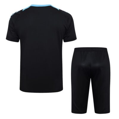 Argentina 2024 2025 Black Soccer Jersey Shorts Set - Image 4