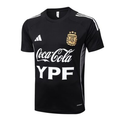 Alternative view of Argentina 2025 2026 Black Night Soccer Jersey Shorts Set