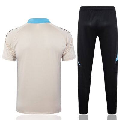 Argentina Polo + Pants Training Tracksuit 2024 2025 Beige - Image 4