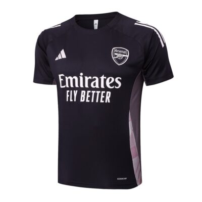 Alternative view of Arsenal 2024 2025 Black Pink Kit Shorts