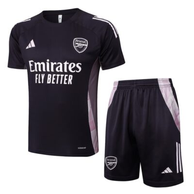Arsenal 2024 2025 Black Pink Kit Shorts