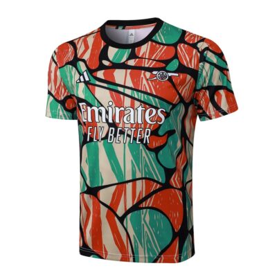 Alternative view of Arsenal 2024 2025 Red Green Kit Shorts