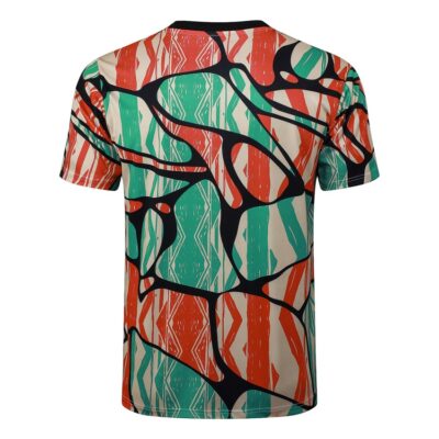 Arsenal 2024 2025 Red Green Kit Shorts - Image 3