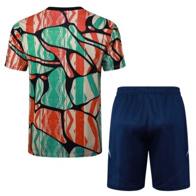Arsenal 2024 2025 Red Green Kit Shorts - Image 4