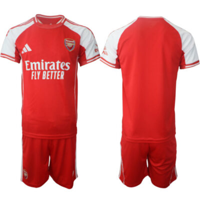 Arsenal F.C Blank Red 2025 Home Soccer Jersey Suit