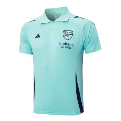 Alternative view of Arsenal Polo + Pants Training Tracksuit 2024 2025 Green