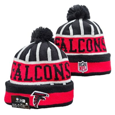 Atlanta Falcons Cuffed Knit Hat with Pom