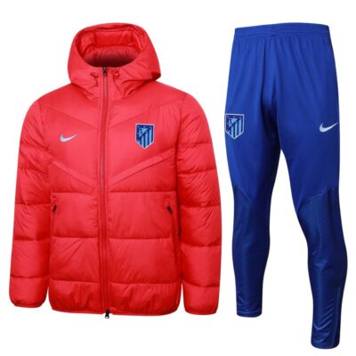 Atletico Madrid 24/25 Hooded Puffer Jacket Suit