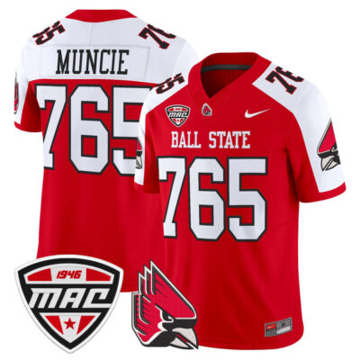 Ball State Cardinals 2025 Vapor Limited Jersey - Cardinal Alternate Muncie 765