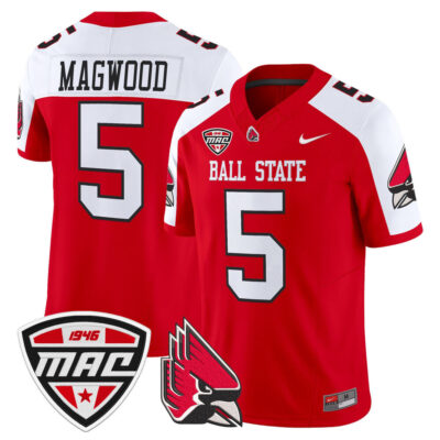 Ball State Cardinals 2025 Vapor Limited Jersey - Cardinal Alternate Qian Magwood