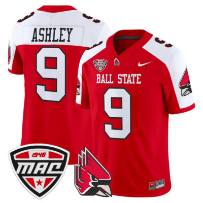 Ball State Cardinals 2025 Vapor Limited Jersey - Cardinal Alternate Qua Ashley