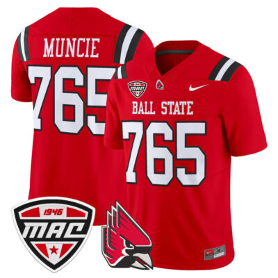 Ball State Cardinals 2025 Vapor Limited Jersey - Cardinal Muncie 765