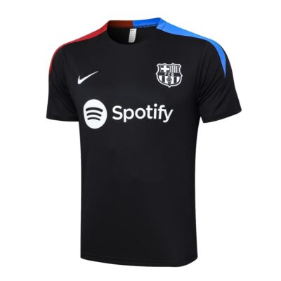 Alternative view of Barca 2024 2025 Black Soccer Jersey Shorts Set