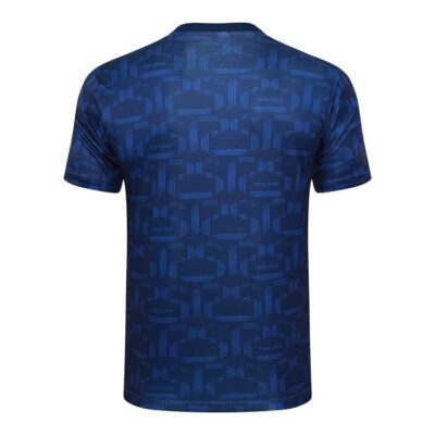 Barca 2024 2025 Dark Blue Soccer Jersey Shorts Set - Image 3
