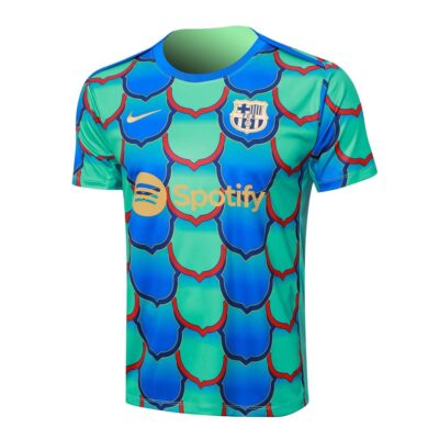 Alternative view of Barca 2024 2025 Green Blue Short Shirt Kit