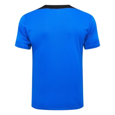 Barca 2024 2025 Ocean Blue Soccer Jersey Shorts Set - Image 3