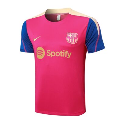 Alternative view of Barca 2024 2025 Pink Soccer Jersey Shorts Set