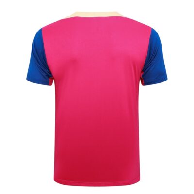 Barca 2024 2025 Pink Soccer Jersey Shorts Set - Image 3