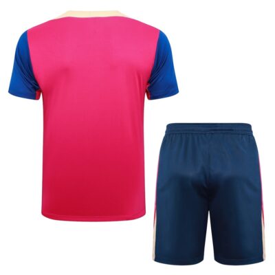 Barca 2024 2025 Pink Soccer Jersey Shorts Set - Image 4