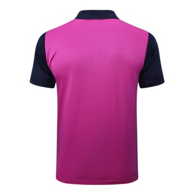 Barca Polo + Pants 2024 2025 Light Pink Training Tracksuit - Image 3